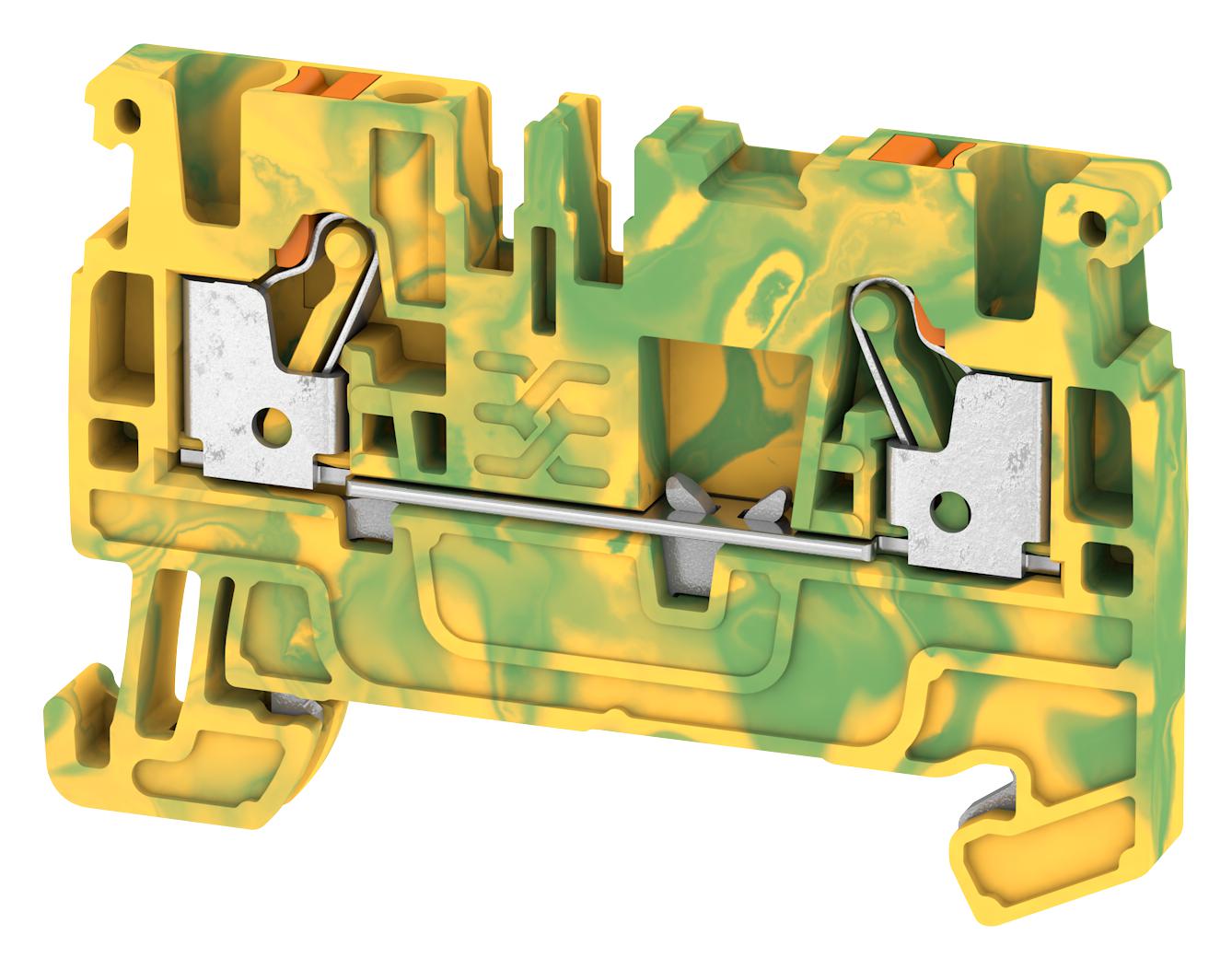 1521680000 Weidmuller DIN Rail Mount Terminal Block, 2 Ways, 28 AWG
