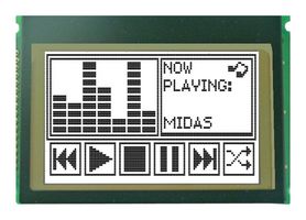 Midas Displays Mccog240160C6W-Fptlw