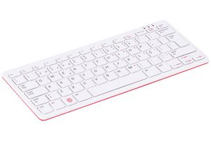 RASPBERRY-PI RPI-KEYB (PT)-RED/WHITE