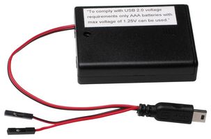 MICROCHIP ATBATTERY-CASE-4AAA