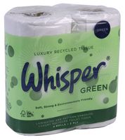 Whisper Wgreen2 -4Pk